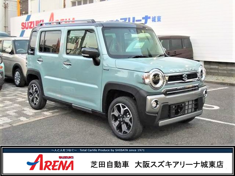 2月10日【R4年1月登録未使用車】ハスラー Jスタイル 2トーンルーフ