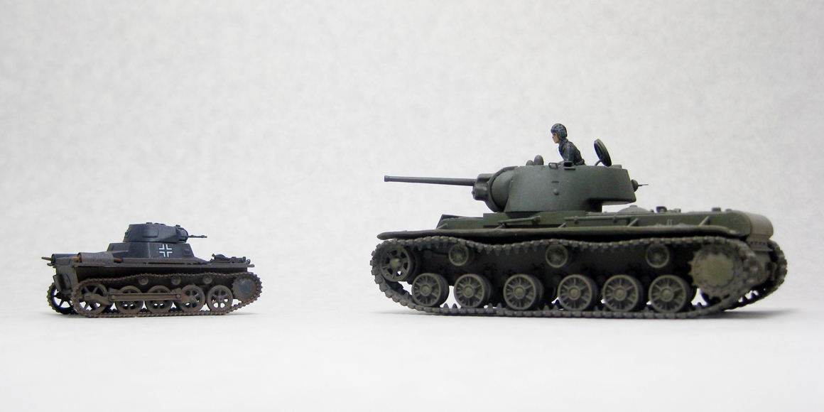 GWワンデイモデリング四番勝負・其の二 – 1/72でI号戦車A型をつくる