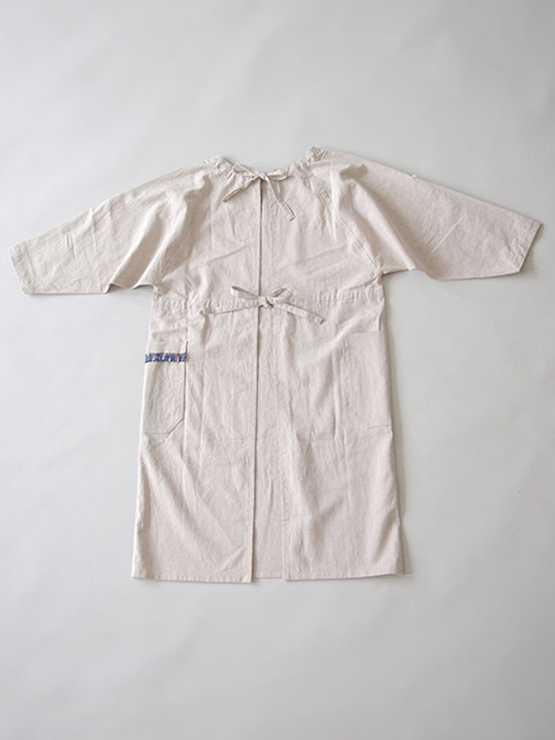 割烹着 裂織(KAPPOGI sakiori)生成り