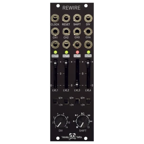 Doepfer A-138-S Eurorack Stereo Mixer Module - Elevator Sound