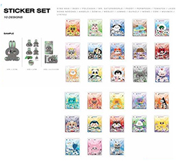 Joss & Gawin : Guinzly - Sticker Set @ eThaiCD.com