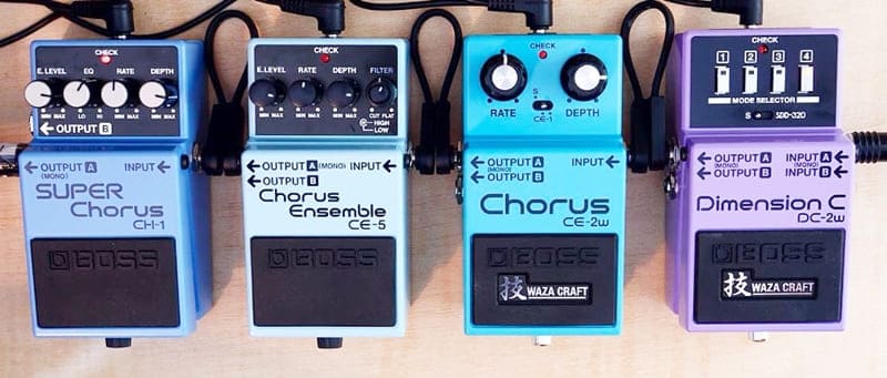 BOSS/CH-1のレビュー!ピンクラベルや青ラベル､黒ラベルの違いは
