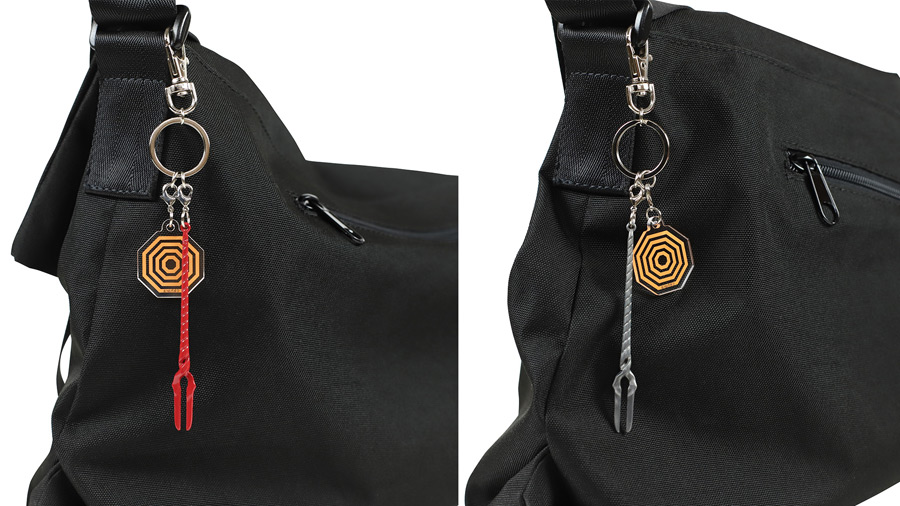 エヴァストアから、ロンギヌスの槍キーホルダー(2種)が発売！