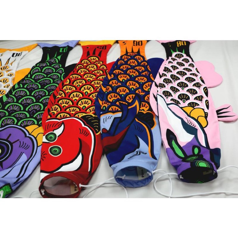 期間限定受注】室内飾りプーカ EVANGELION鯉のぼり 初号機（新田玩具