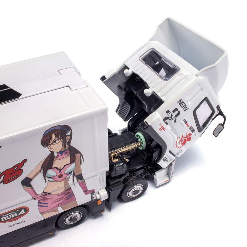 エヴァレーシング 1/64ミニカー Mitsubishi Fuso Super Great EVA
