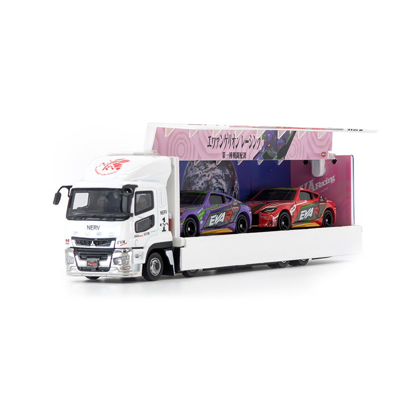 エヴァレーシング 1/64ミニカー Mitsubishi Fuso Super Great EVA