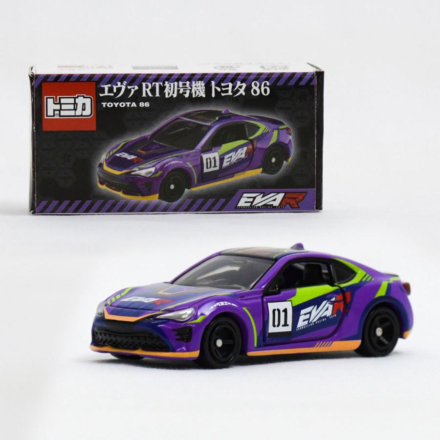エヴァレーシング【トミカ】ミニカーエヴァンゲリオンRT初号機トヨタ86