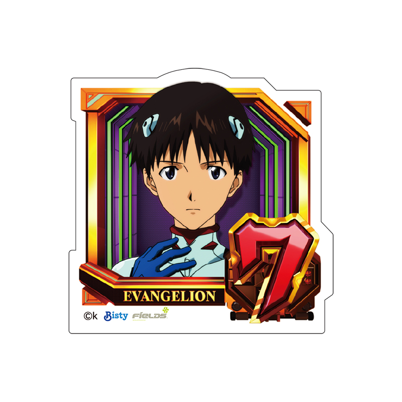 ぱちんこ シン・エヴァンゲリオン】ダイカットステッカー／通常図柄（7