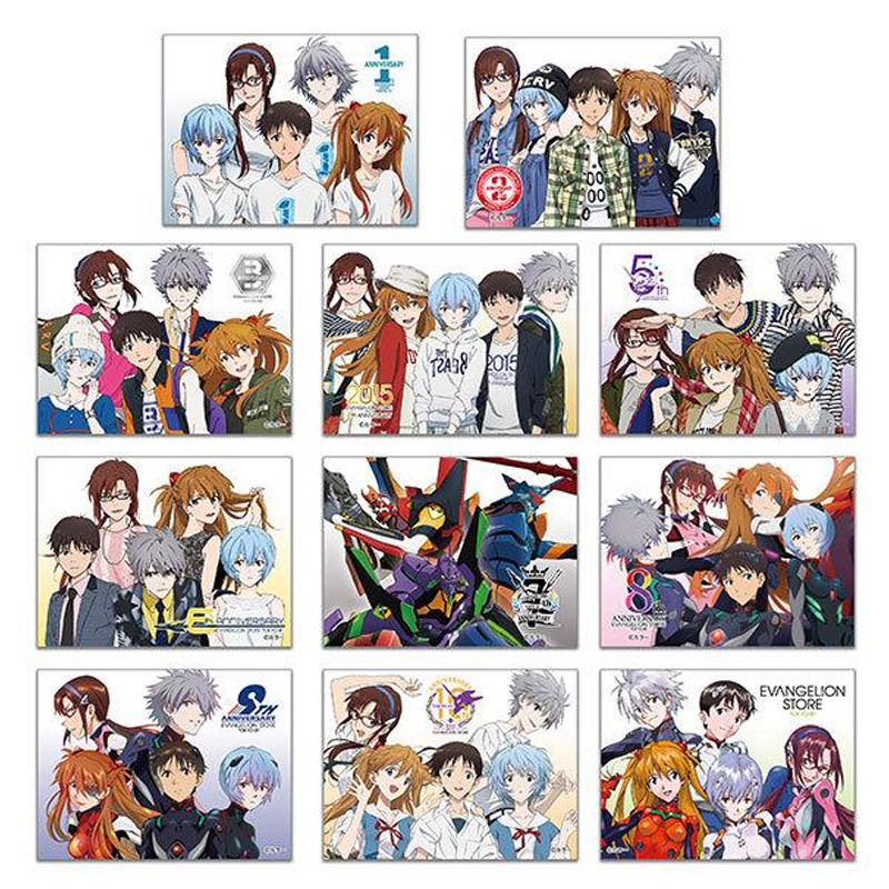 EVA STORE TOKYO-01【10周年記念】ミニキャンバスマグネット(1BOX11個入)