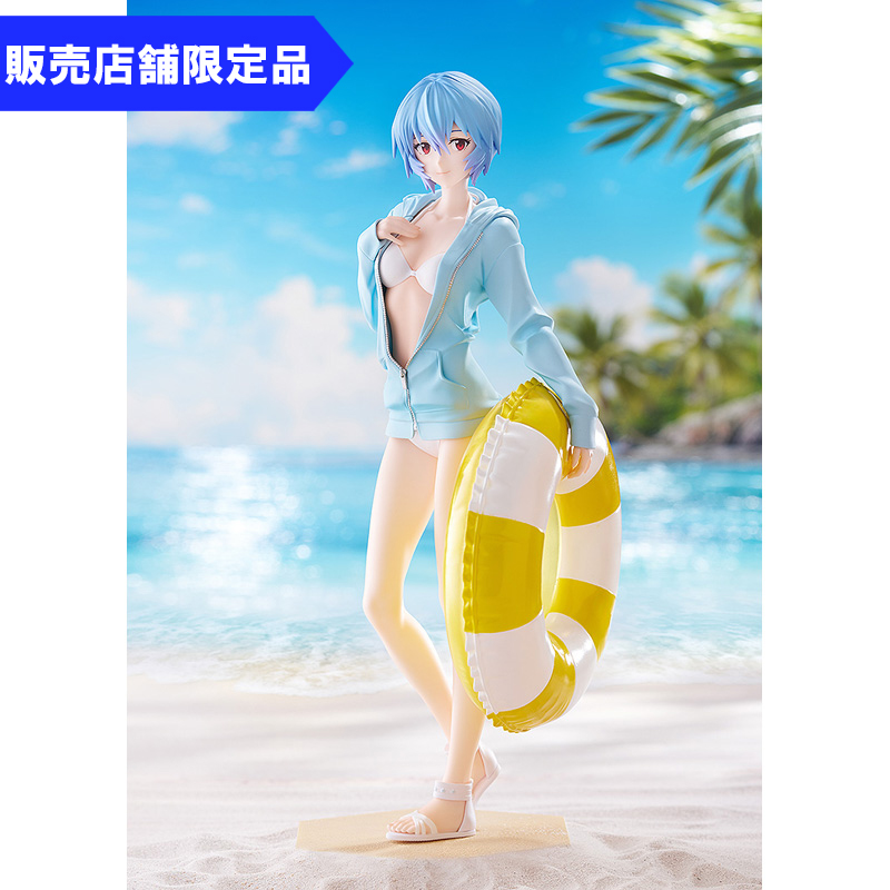 塗装済完成品フィギュアPOP UP PARADE BEACH QUEENS 綾波レイ L size