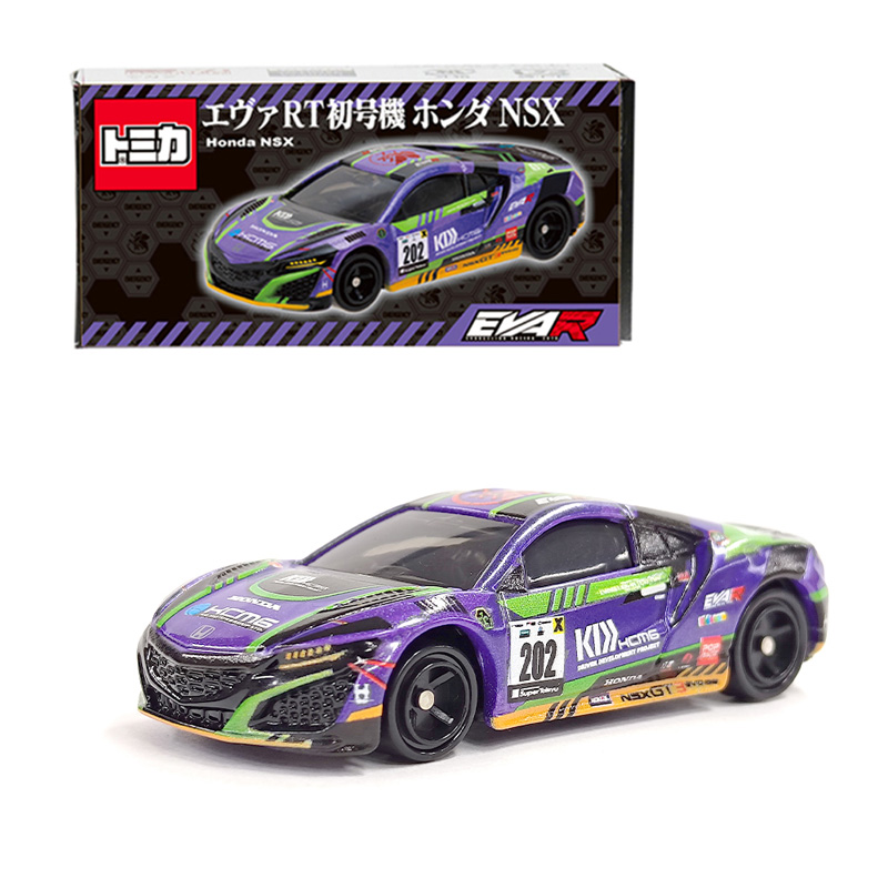 エヴァレーシング【トミカ】ミニカーエヴァンゲリオンRT初号機ホンダ