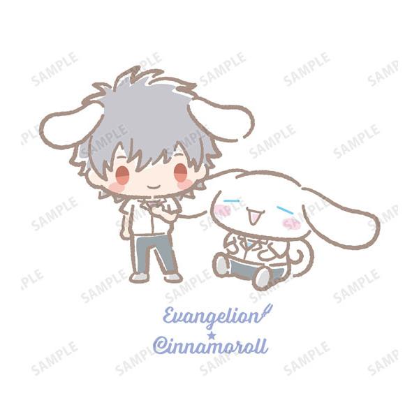 エヴァ×シナモロール】Tシャツ/カヲル・シナモロール（アルマビアンカ）