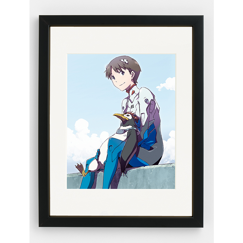 受注生産品】EVA STORE オリジナル 貞本義行 複製原画 プラグスーツのレイ