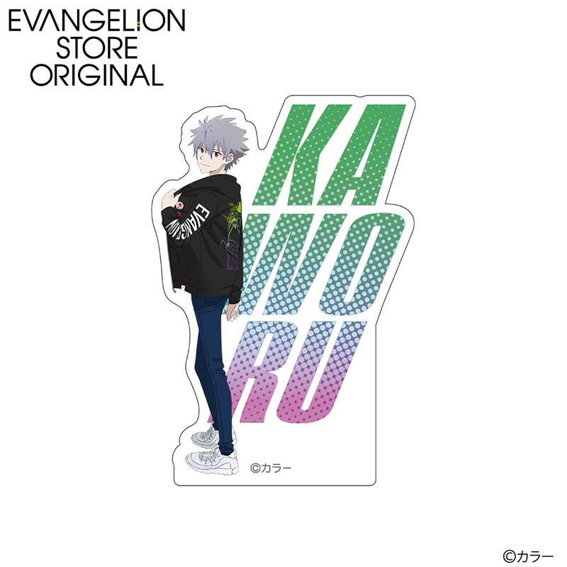 EVA STORE オリジナル アクリルブロック/渚カヲル(20周年イラスト