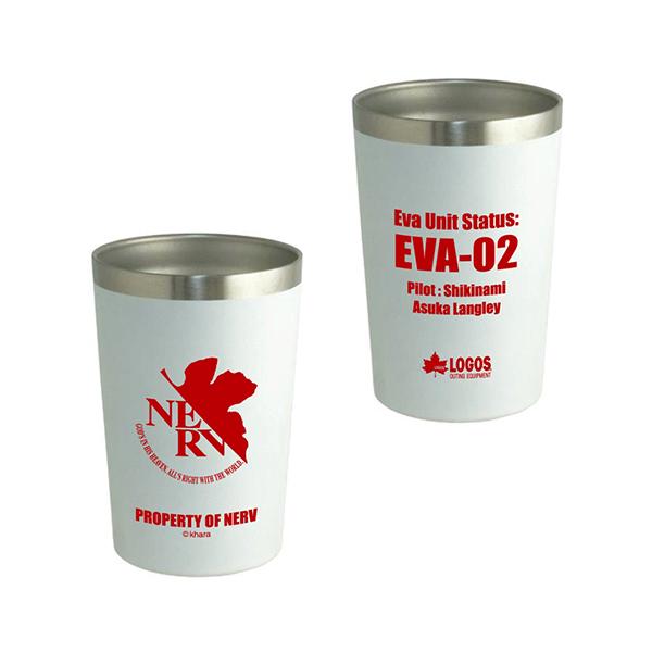 EVA&LOGOS ホワイトステンレスタンブラーPILOTS ver./EVA-01