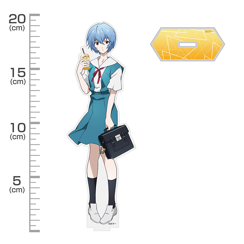 エヴァンゲリオン描きおろし綾波レイアクリルスタンド（大）制服Ver