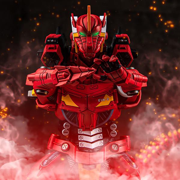 新品 ゴジラ対エヴァンゲリオン 3式機龍 エヴァ2号機カラーVer. プラモデル EVA GLOBALから『ゴジラ対エヴァンゲリオン 3式機龍エヴァ2号機カラー