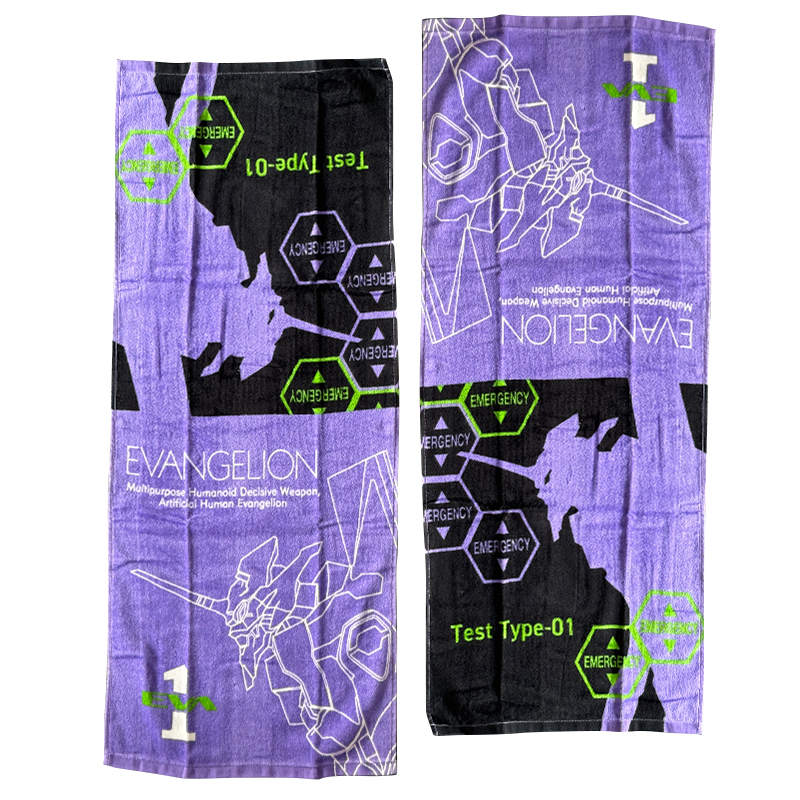 エヴァンゲリオン フェイスタオル（2枚組）&バスタオルセット/初号機