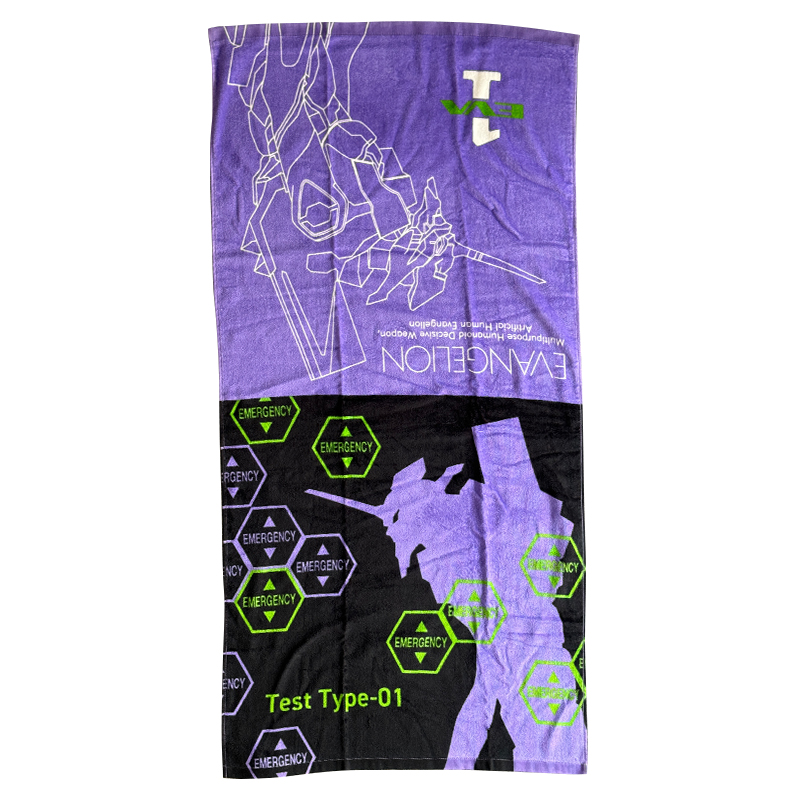 エヴァンゲリオン フェイスタオル（2枚組）&バスタオルセット/初号機