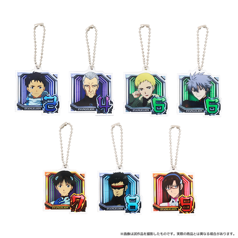 ぱちんこ シン・エヴァンゲリオン】アクリルキーホルダー／通常図柄（6