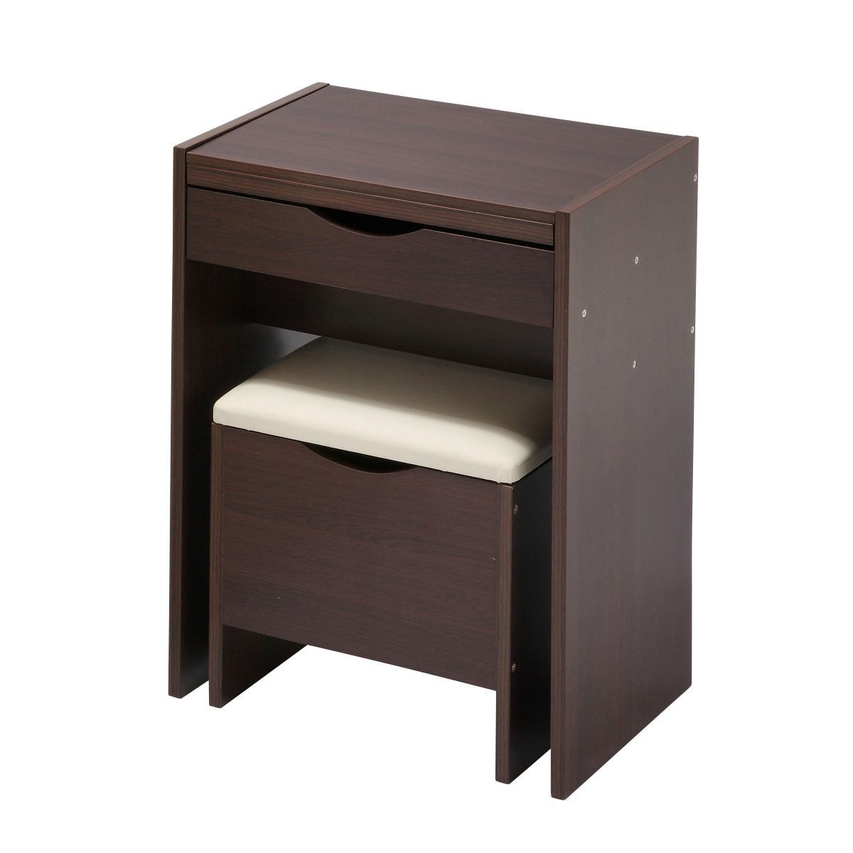 ドレッサーセット（スツール付）ダークブラウンの通販・卸売り | アイ