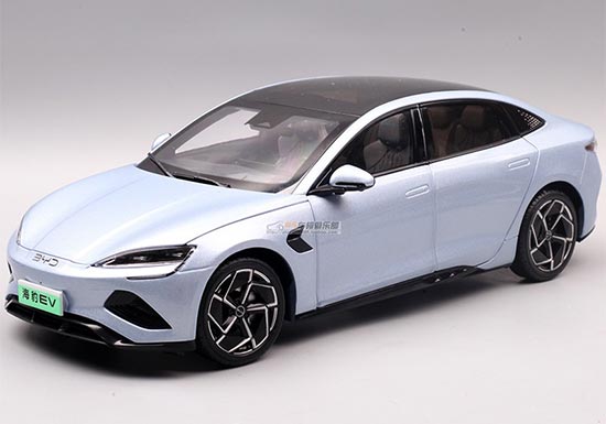 Blue 1:18 Scale Diecast 2022 BYD Seal EV Car Model [NB4T818