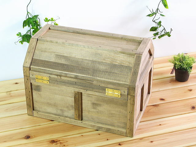 タイムカプセル・大きな海賊宝箱の販売 - 木製雑貨の専門店F-RAISE