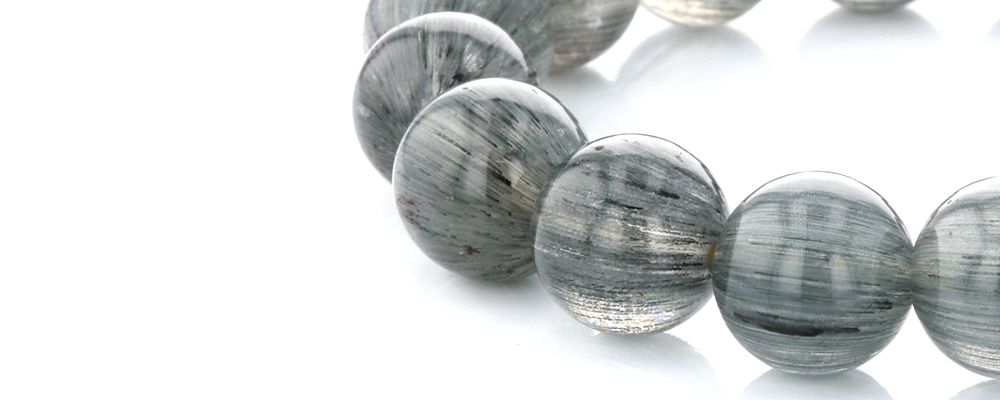 ブルールチルクォーツ（藍針水晶）,ブレスレット｜最高級