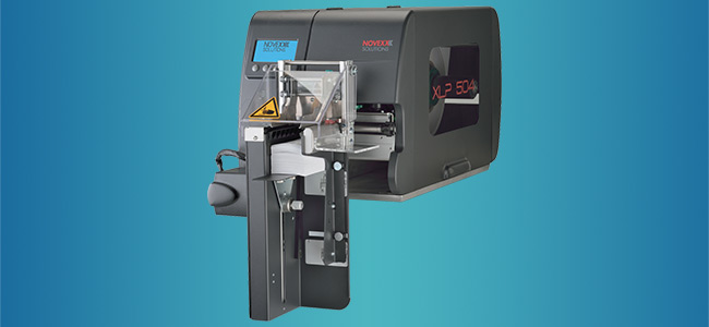 XLP 504 with textile cutter-stacker