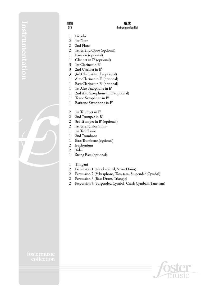 アレクサンドリアの叡智：久保太郎 [吹奏楽小編成-レンタル譜