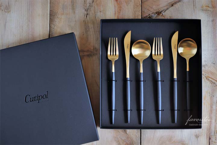 送料無料】【ギフトセット】Cutipol（クチポール） ｜ GOA カトラリー