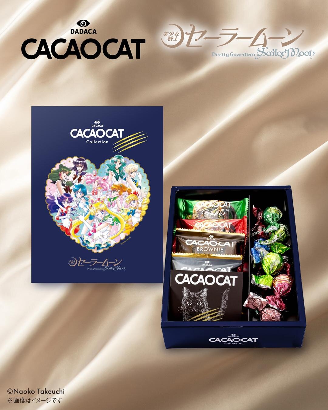 カカオキャット×『美少女戦士セーラームーン』セーラー戦士＆ルナ風