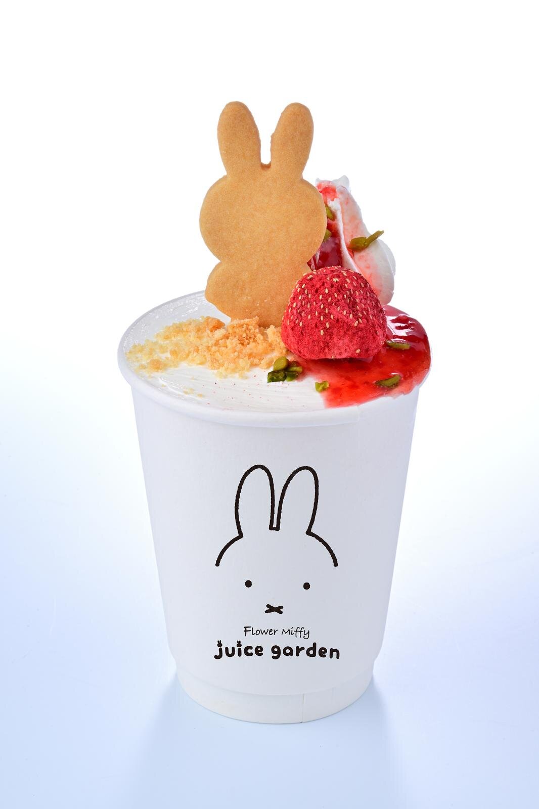 ミッフィーの花屋「フラワーミッフィー」”ストロベリーケーキ”着想の苺