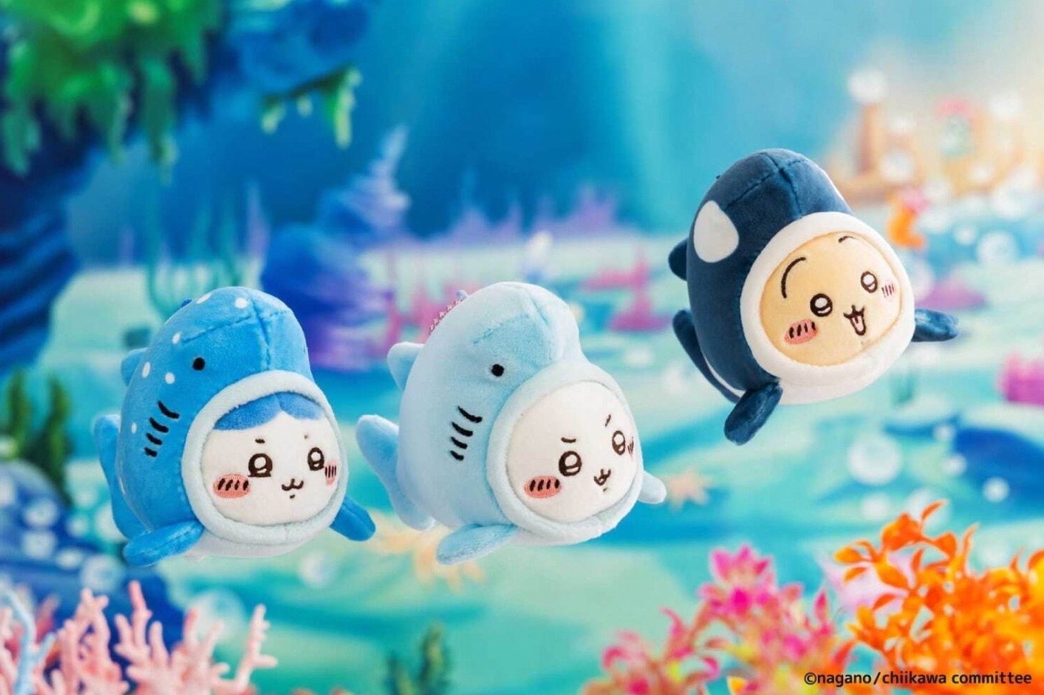 ちいかわ水族館 in 仙台うみの杜水族館」ハチワレやうさぎが海の生物に