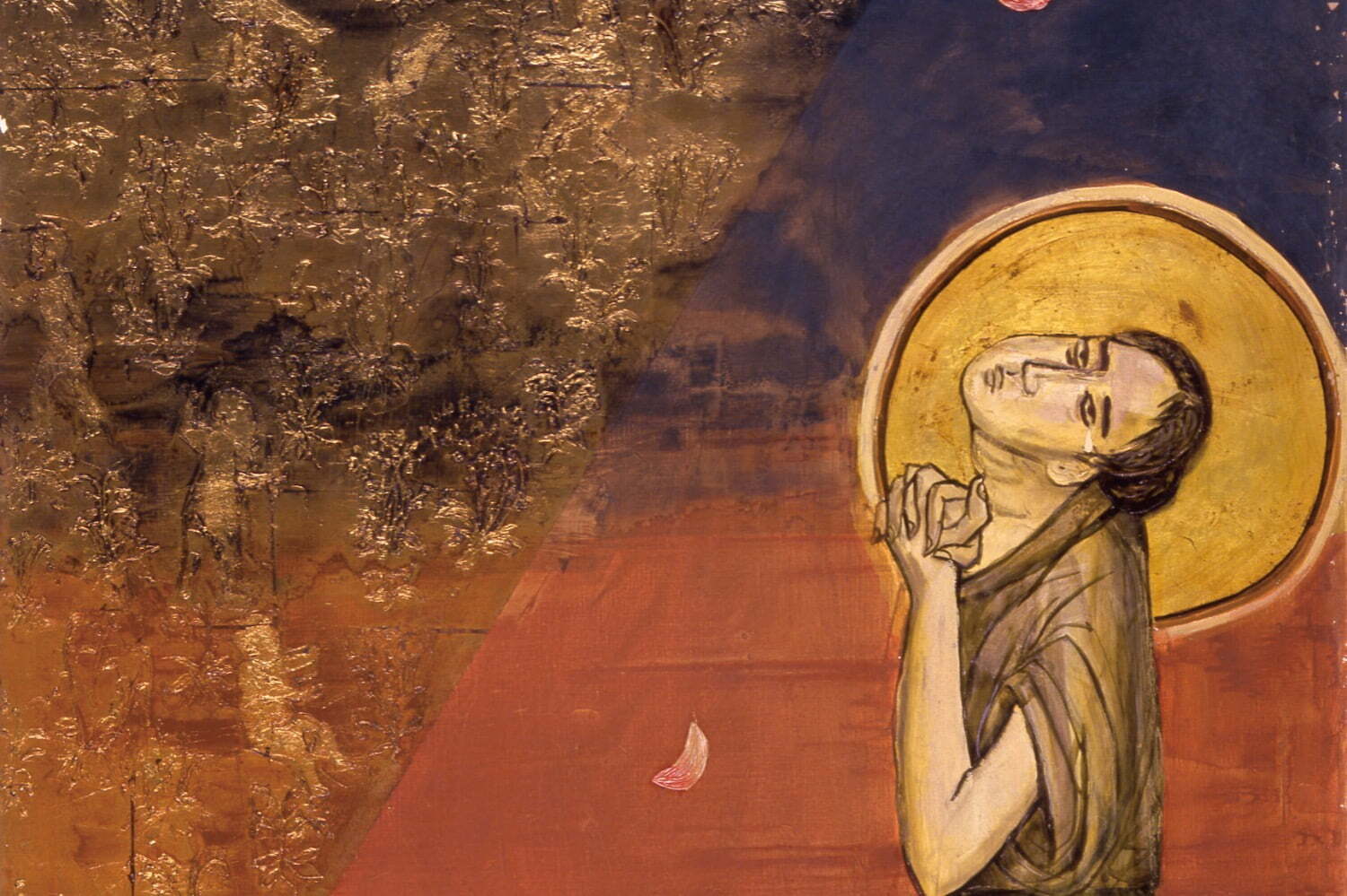 展覧会「近岡善次郎 聖なるイメージ」山形美術館で、母子像や日本の