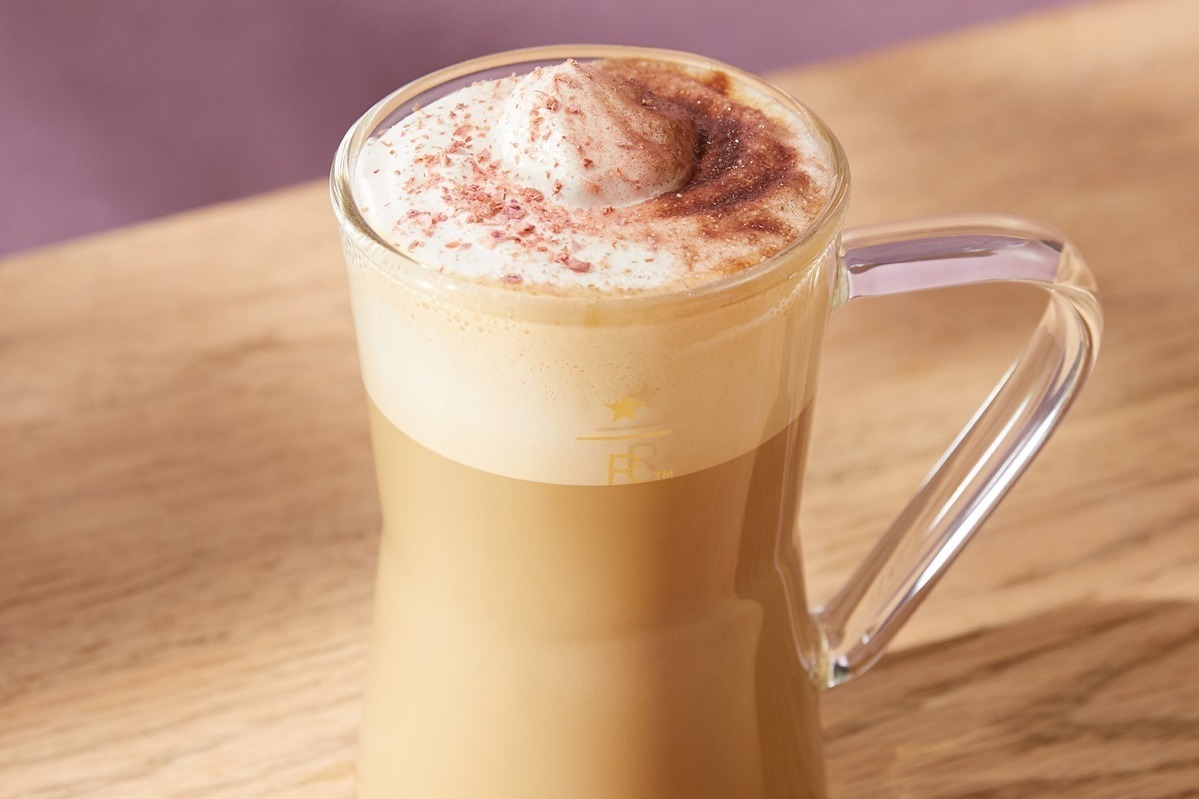 スターバックス リザーブ ロースタリー 東京「さくら クリーム ラテ