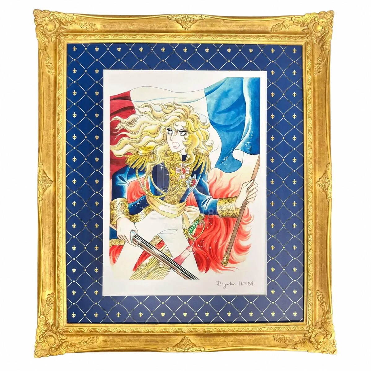 ベルサイユのばら版画展」有楽町マルイで、“直筆サイン入り”池田理代子