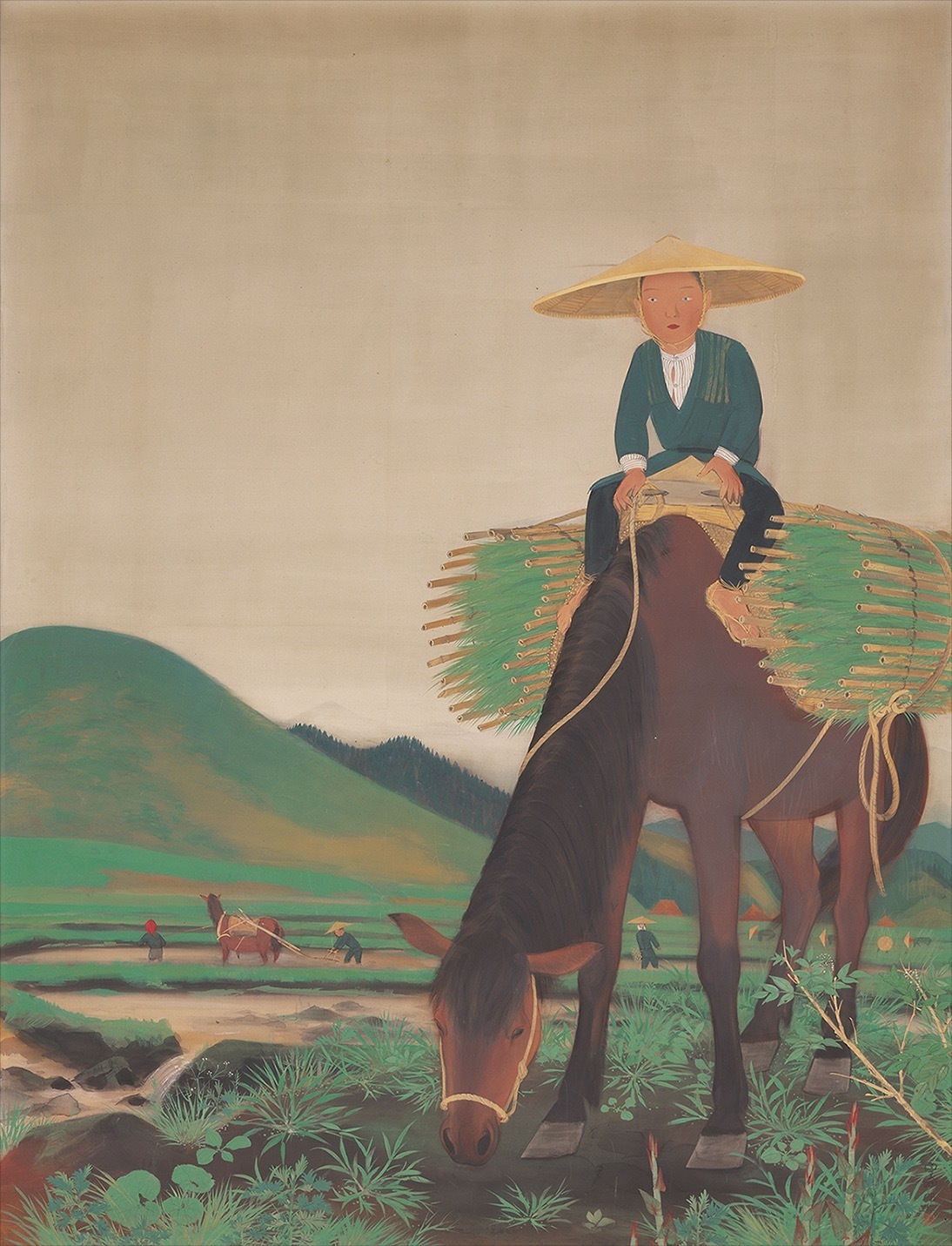 日本画の革新”福田豊四郎の回顧展、京都府立堂本印象美術館で - 郷里