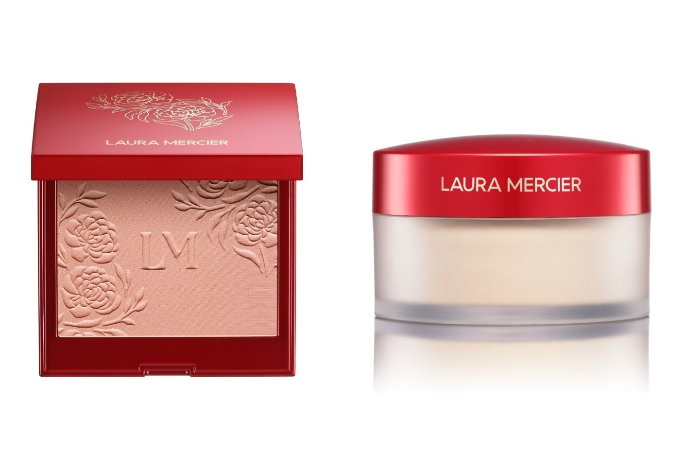 ローラ メルシエ25年春「お守りコスメ」人気フェイス パウダー“レッド