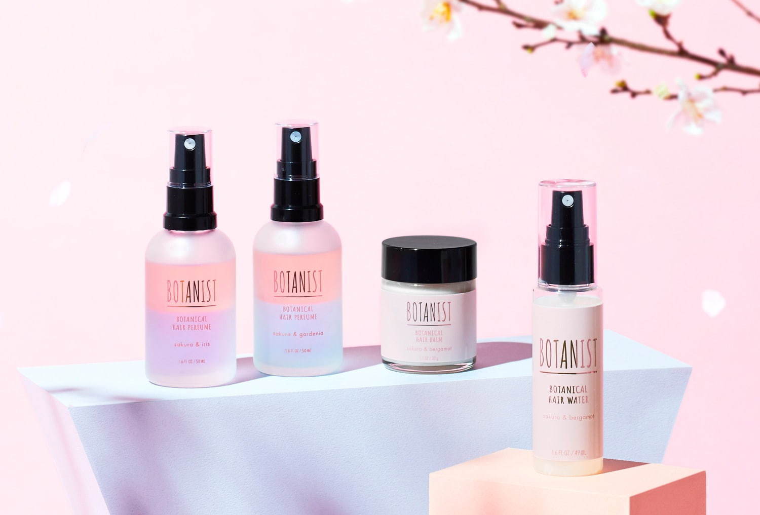 ボタニスト“サクラ香る”春限定ヘア＆ボディケアアイテム、初のヘア