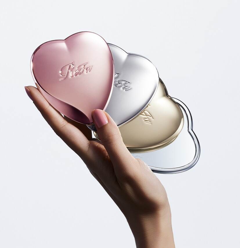 リファ新作“ハート型”ミラー、ローズゴールド・シャンパンゴールド