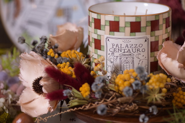 ジノリ 1735“5つの旅先”をイメージしたキャンドル＆プレート、ロンドン