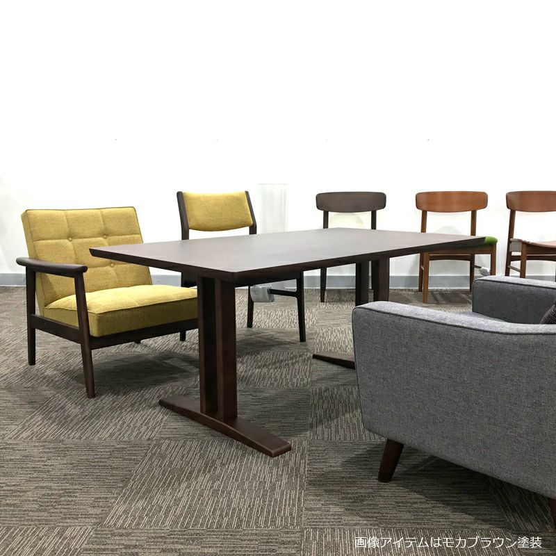 カリモク60+ LDテーブルT1300（ウォールナット色塗装） – FELICE.ONLINE