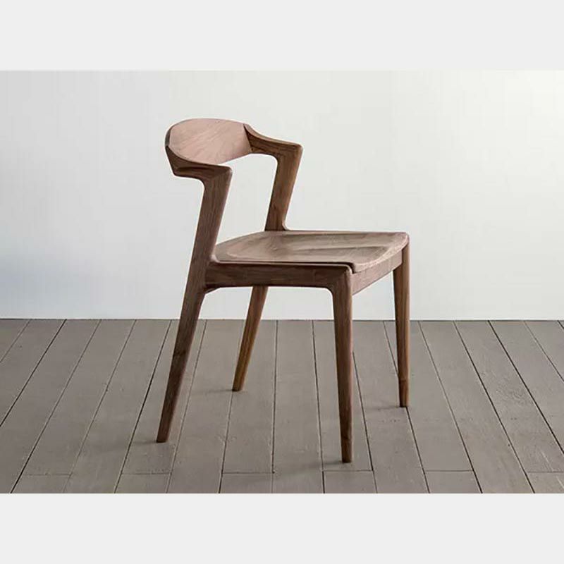 シキファニチア ユナ セミアームチェア・ウッド（板座） – FELICE.ONLINE