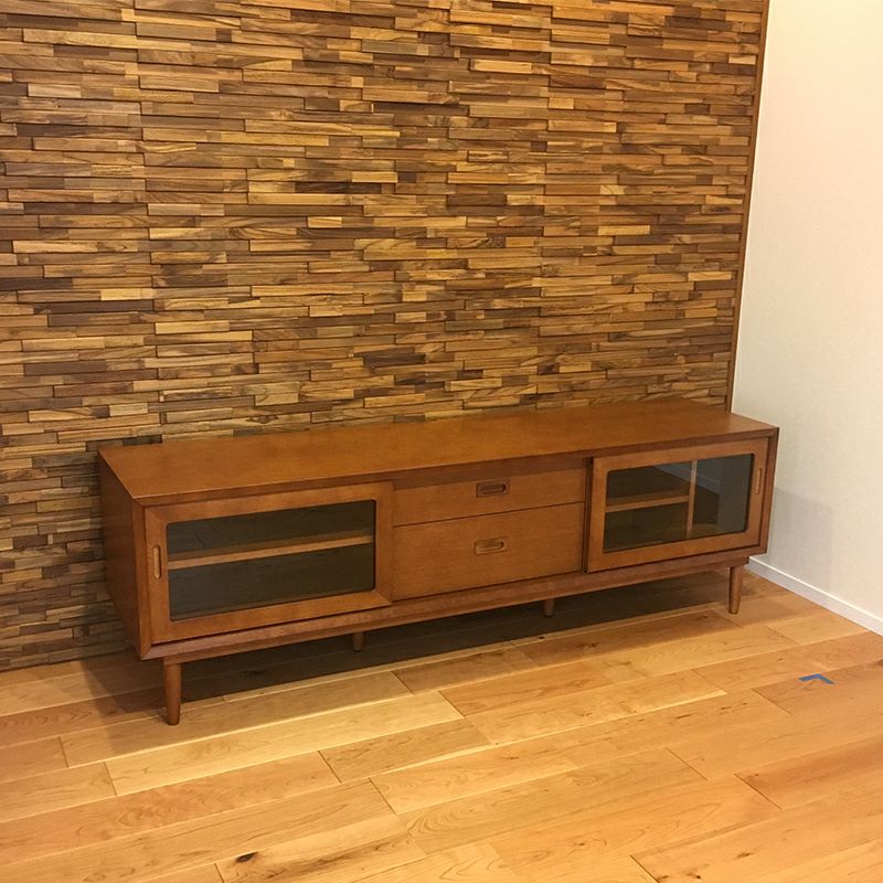 カリモク60+ ローボード1800（ヴィンテージチーク色塗装） – FELICE.ONLINE