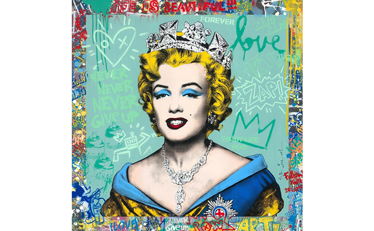 Queen Marilyn (Pink)』ミスター・ブレインウォッシュ／Mr.Brainwash