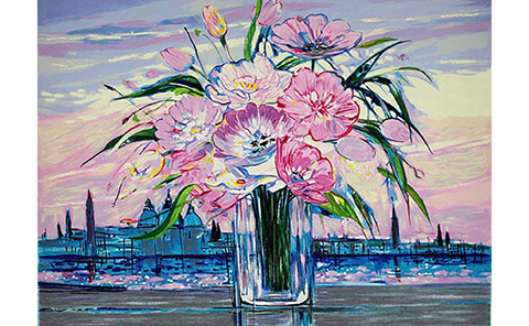 ベニスのブーケ』ミッシェル・アンリ | 絵画・アート販売 ギャラリー