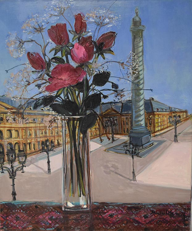 パリの風景と花をテーマに描く～ MICHEL-HENRY ミッシェル・アンリ展