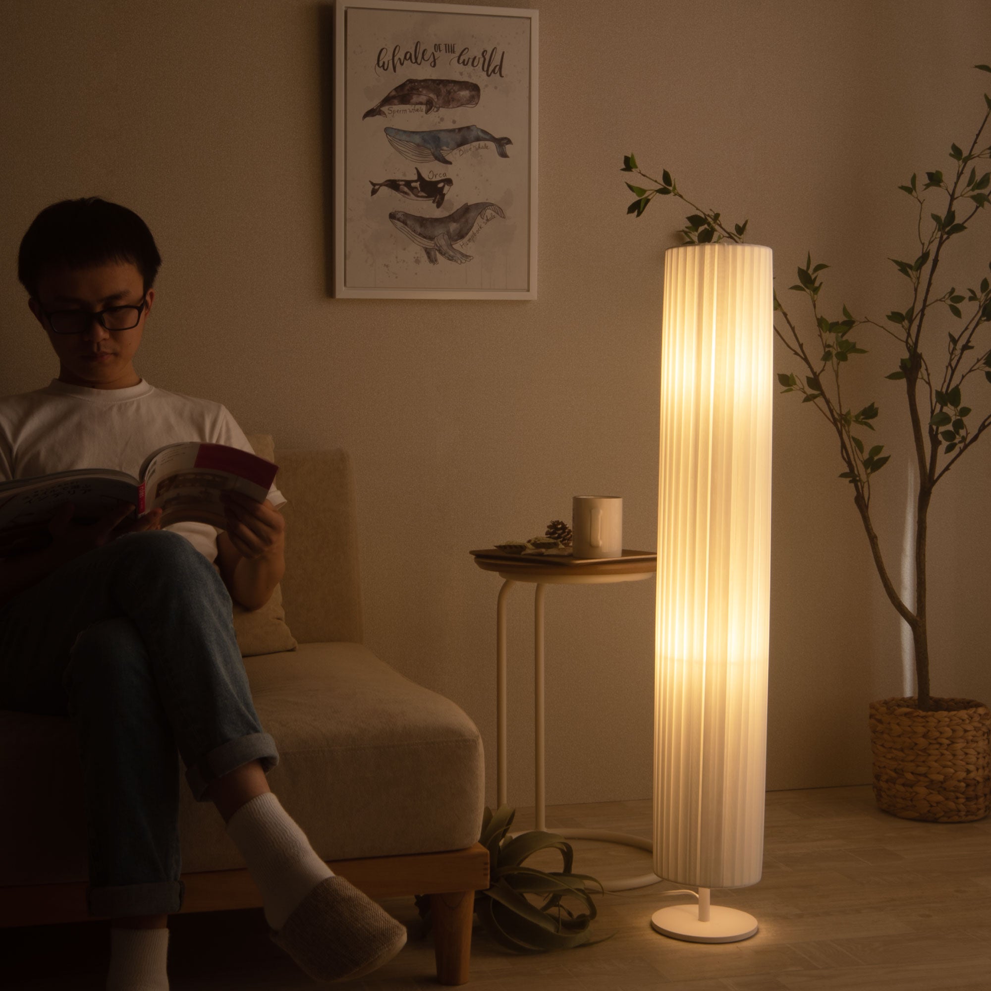 あす着]間接照明 フロアライト LED スタンドライト LEDライト フロア