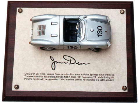 ミニチュアモデルカー Art No.12 ジェームス・ディーン ポルシェ550